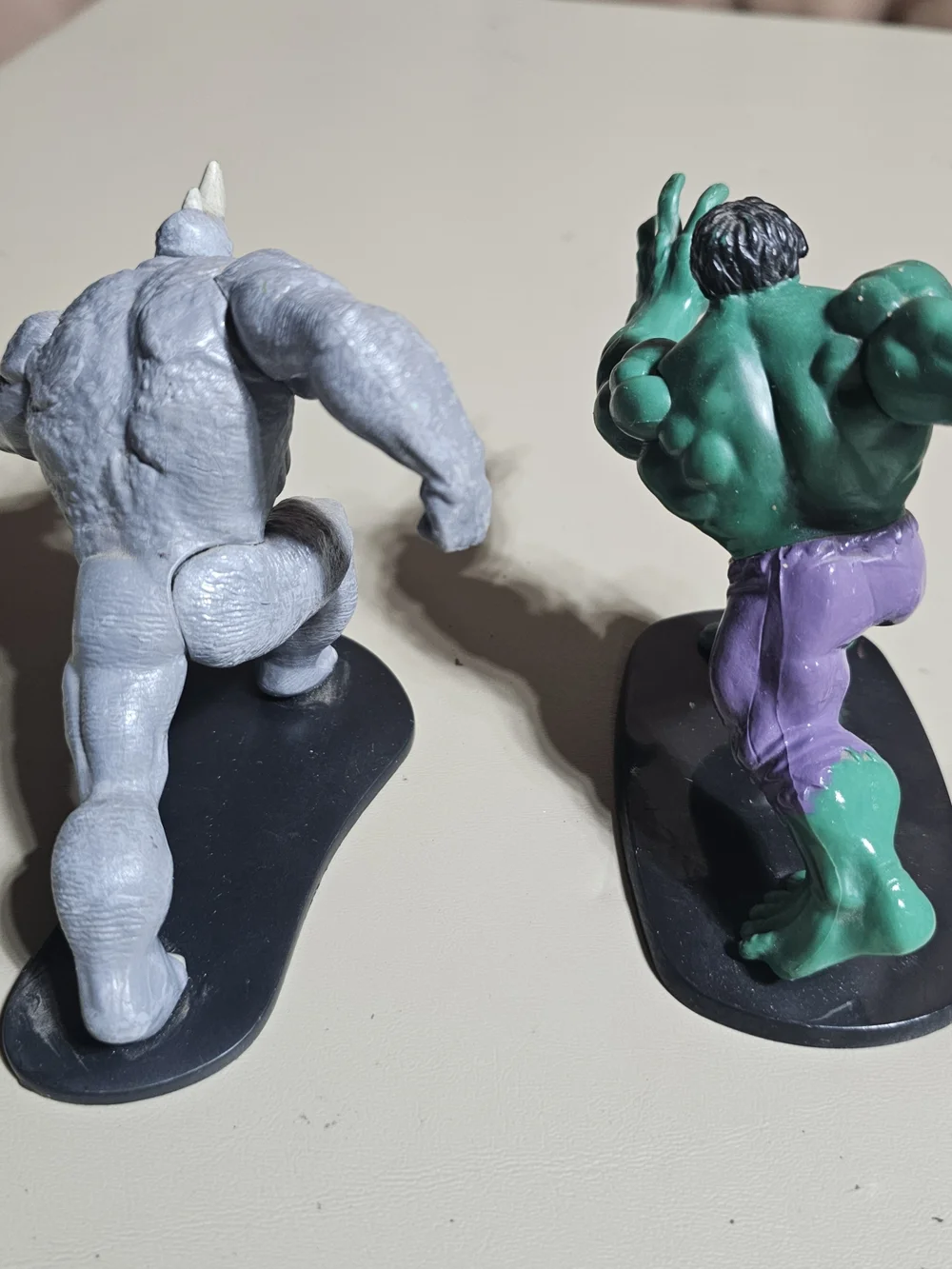 Marvel Mini Figure Bundle with Green, Silver, Gray, Black, Cream Accents